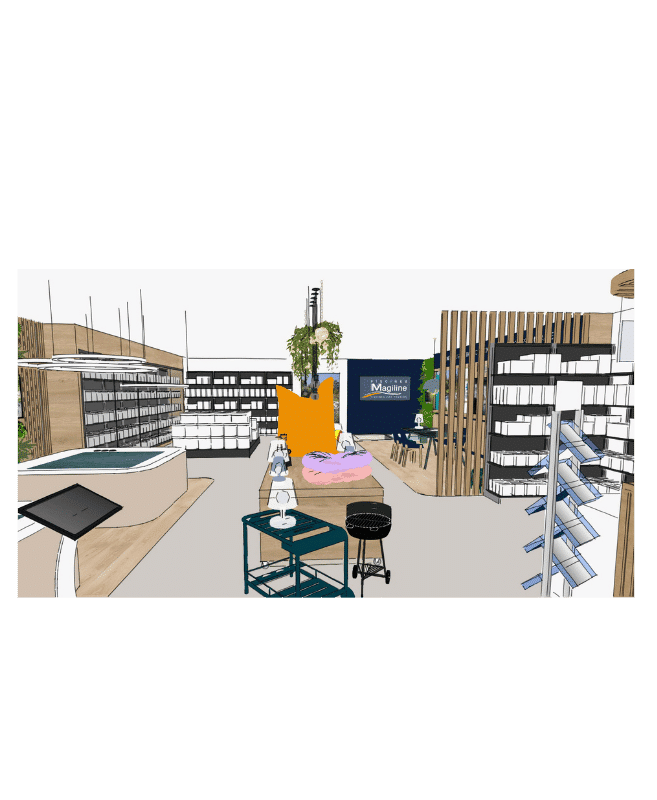 Concept merchandising Showroom