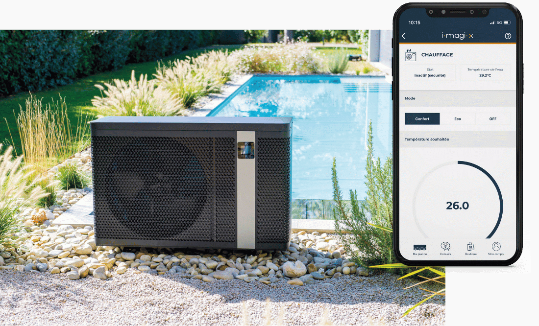 Application chauffage piscine