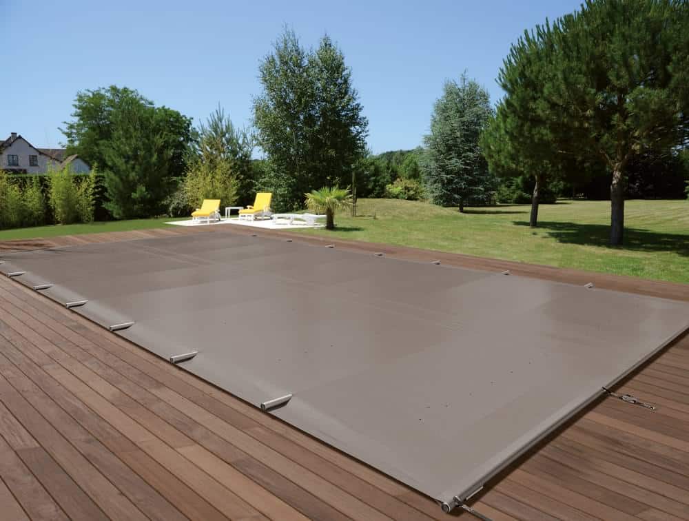 Couverture piscine hiver