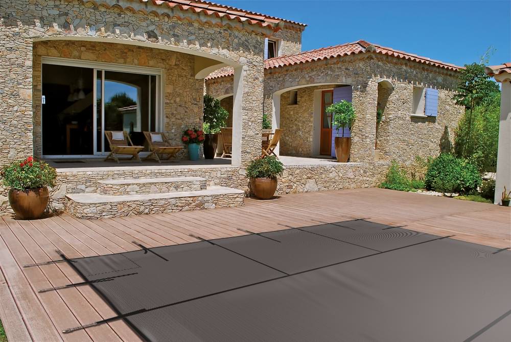 Couverture piscine hiver